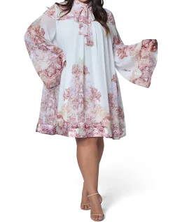 PINK DUSK-SECRET FLAME MINI DRESS