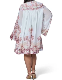 PINK DUSK-SECRET FLAME MINI DRESS