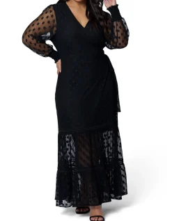 PINK DUSK-SECRET OBSESSION MAXI DRESS
