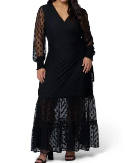 PINK DUSK-SECRET OBSESSION MAXI DRESS