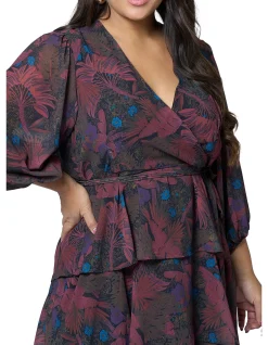 PINK DUSK-TEMPTRESS MAXI DRESS