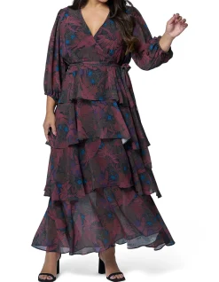PINK DUSK-TEMPTRESS MAXI DRESS