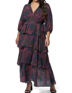 PINK DUSK-TEMPTRESS MAXI DRESS
