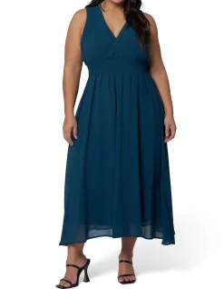 PINK DUSK-WATERMELON SUGAR MAXI DRESS