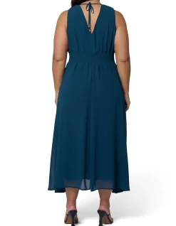 PINK DUSK-WATERMELON SUGAR MAXI DRESS