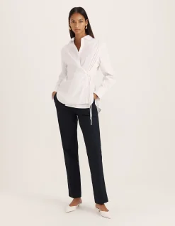 PIPER SIDE TIE SHIRT