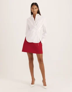 PIPER SIDE TIE SHIRT