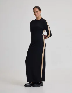 PIPPER KNITTED CONTRACT PANEL DRESS