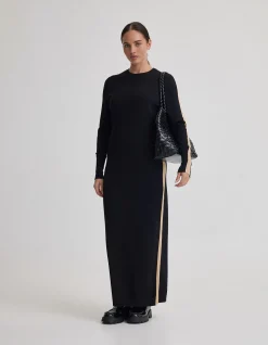 PIPPER KNITTED CONTRACT PANEL DRESS