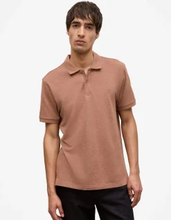 Pique Marle Monogram Polo