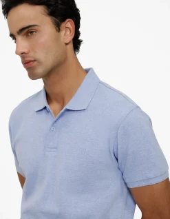 Pique Marle Monogram Polo