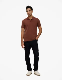 Pique Marle Monogram Polo