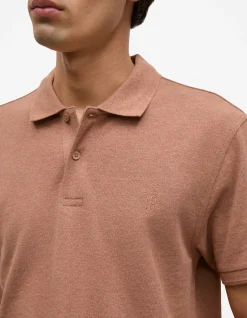 Pique Marle Monogram Polo