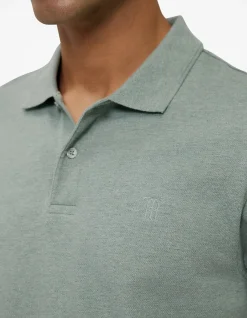 Pique Marle Monogram Polo
