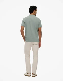 Pique Marle Monogram Polo