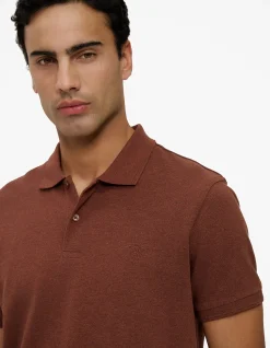 Pique Marle Monogram Polo