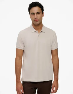 Pique Marle Monogram Polo