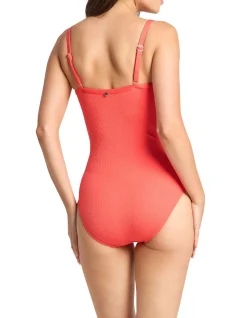 Pisces Twist Front One Piece Swimsuit