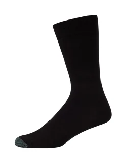 2PK COMFORT COTTON CREW SOCKS