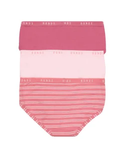 3PK COTTONTAILS AU COTTON MIDI BRIEF