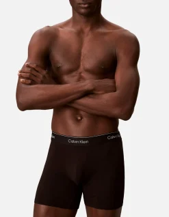 3PK LOGO ICON COTTON STRETCH BOXER BRIEF