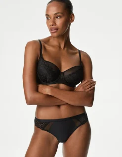 3pk Amelia Lace Bikini Knickers