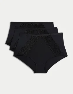 3pk Amelia Lace Full Briefs