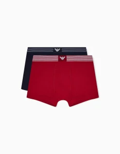 2PK ASV LOGO LABEL ORGANIC JERSEY TRUNKS