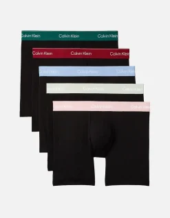 5PK ICON COTTON STRETCH BOXER BRIEF