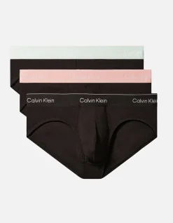 3PK ICON COTTON STRETCH HIP BRIEF