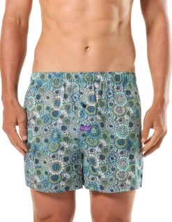 3PK MAKING WAVES COTTON WOVEN BOXER
