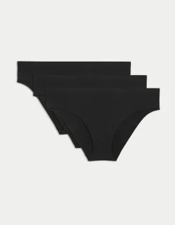 3pk No VPL Flexifit Brazilian Knickers