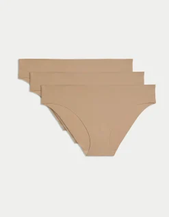 3pk No VPL Flexifit Brazilian Knickers