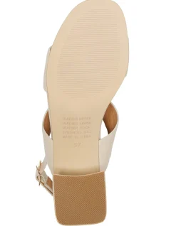 PLATO HEEL SANDAL
