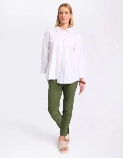 PLEATED ESSENTIAL SHIRT