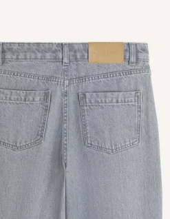 PLEATED JEANS