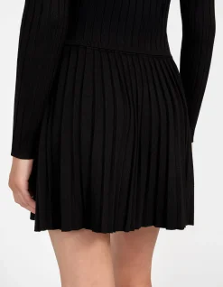 Pleated Miranda Sweater Skirt