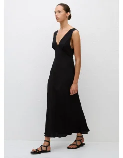 Plunge Slip Dress