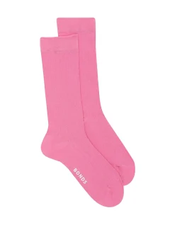 Pointelle Crew Soft Lace Knit Socks
