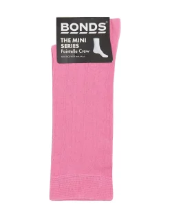 Pointelle Crew Soft Lace Knit Socks