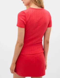 POINTELLE NEAT TEE