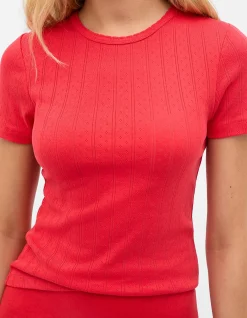 POINTELLE NEAT TEE