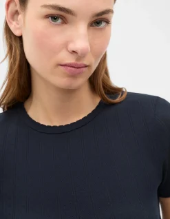 POINTELLE NEAT TEE