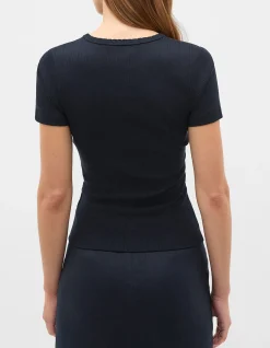 POINTELLE NEAT TEE