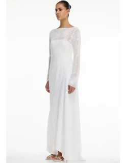 POLA LONG SLEEVE MAXI DRESS