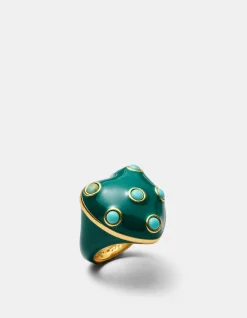 Polka Heart Ring