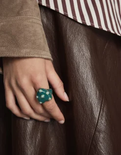 Polka Heart Ring