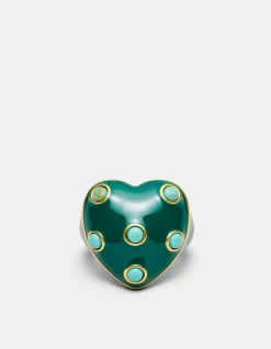 Polka Heart Ring