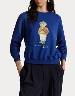 POLO BEAR LIGHTWEIGHT FLEECE CREWNECK