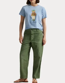 POLO BEAR COTTON JERSEY TEE